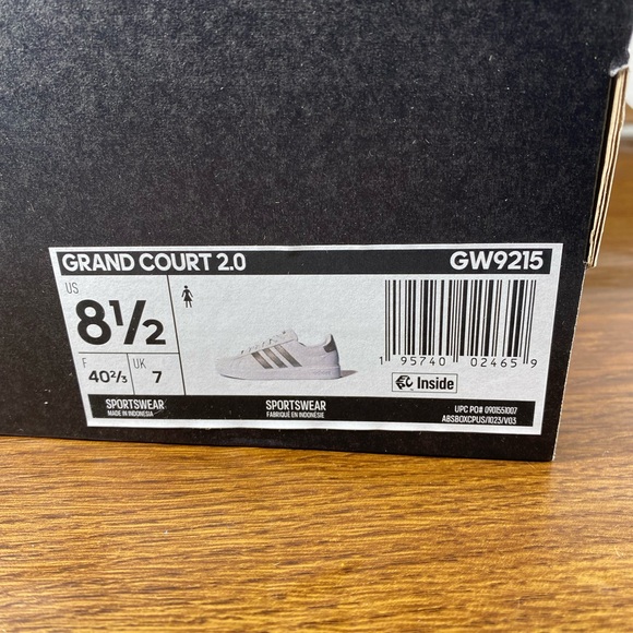 Adidas Grand Court women’s shoe size 8.5 - Picture 9 of 9